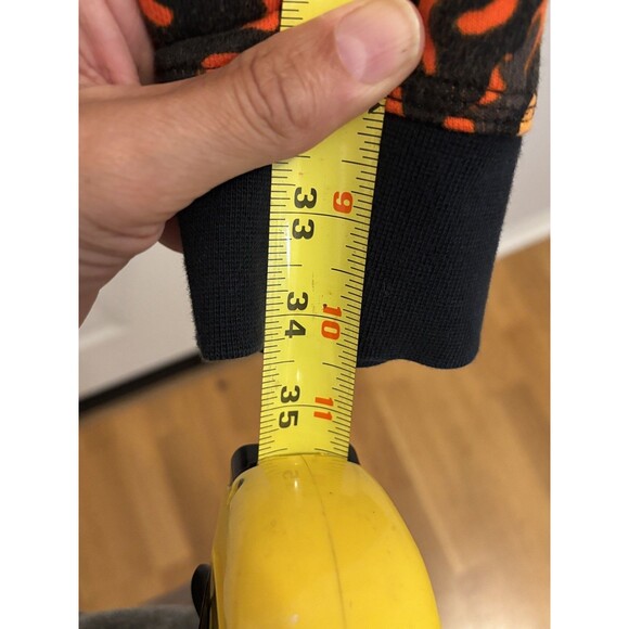 Nike Mens XXL Orange Camo Sleeve Swoosh Pullover Crew Sweatshirt Cotton - Picture 8 of 8